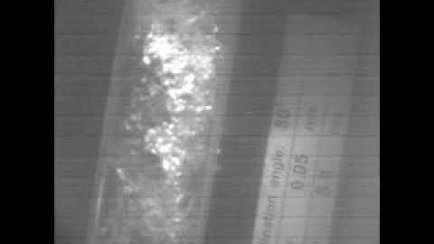 Gas-liquid two-phase flow in an inclined pipe-Video 07