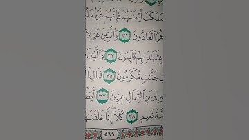 ما معنى كلمه "عزين"#سورة #المعارج