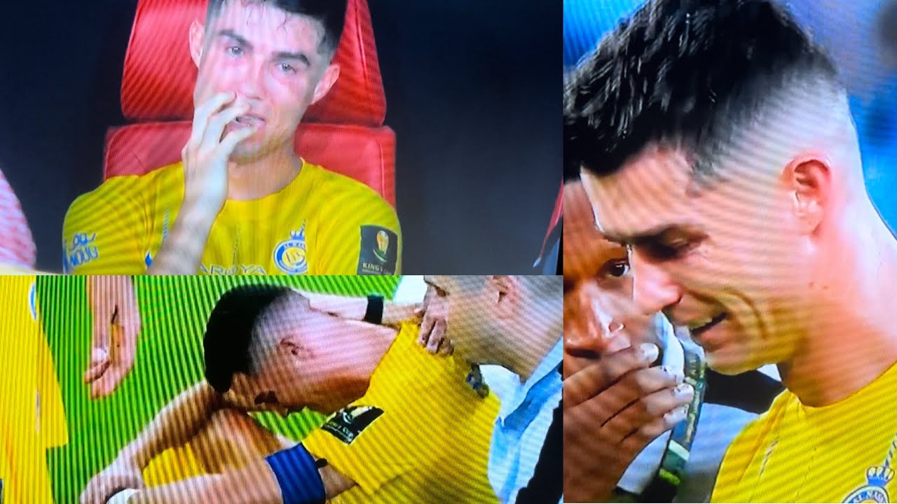 Cristiano Ronaldo in tears as Al Nassr lose King's Cup final - ESPN