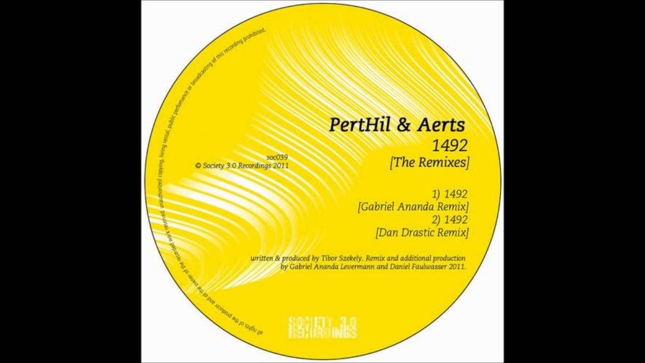 Perthil & Aerts - 1492 (Gabriel Ananda Remix) HD