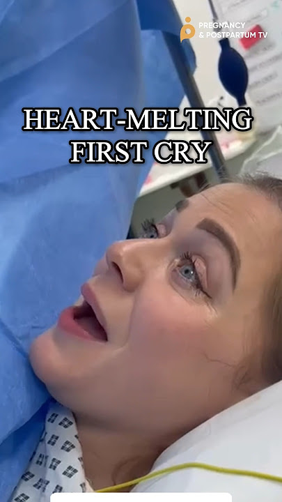 😭😭Mom Hears Baby’s First Cry After Loss 🥹🌈