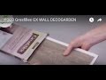 La instalación de un revestimiento de pared decorativo GX WALL Decogarden