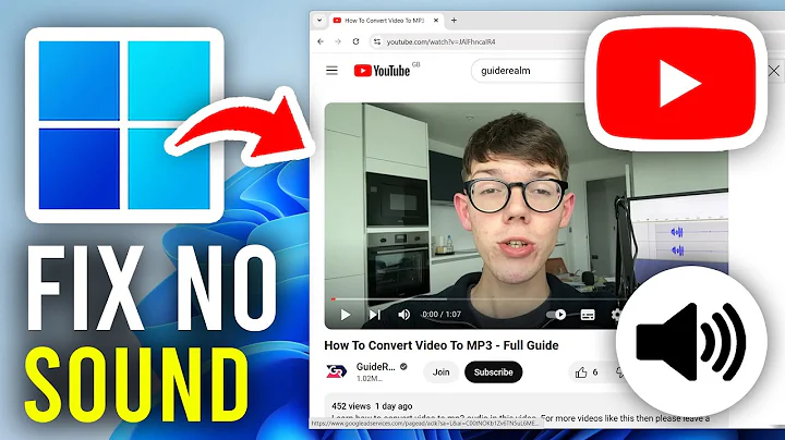 Fix No Sound From YouTube In Windows 11 & 10 - Full Guide