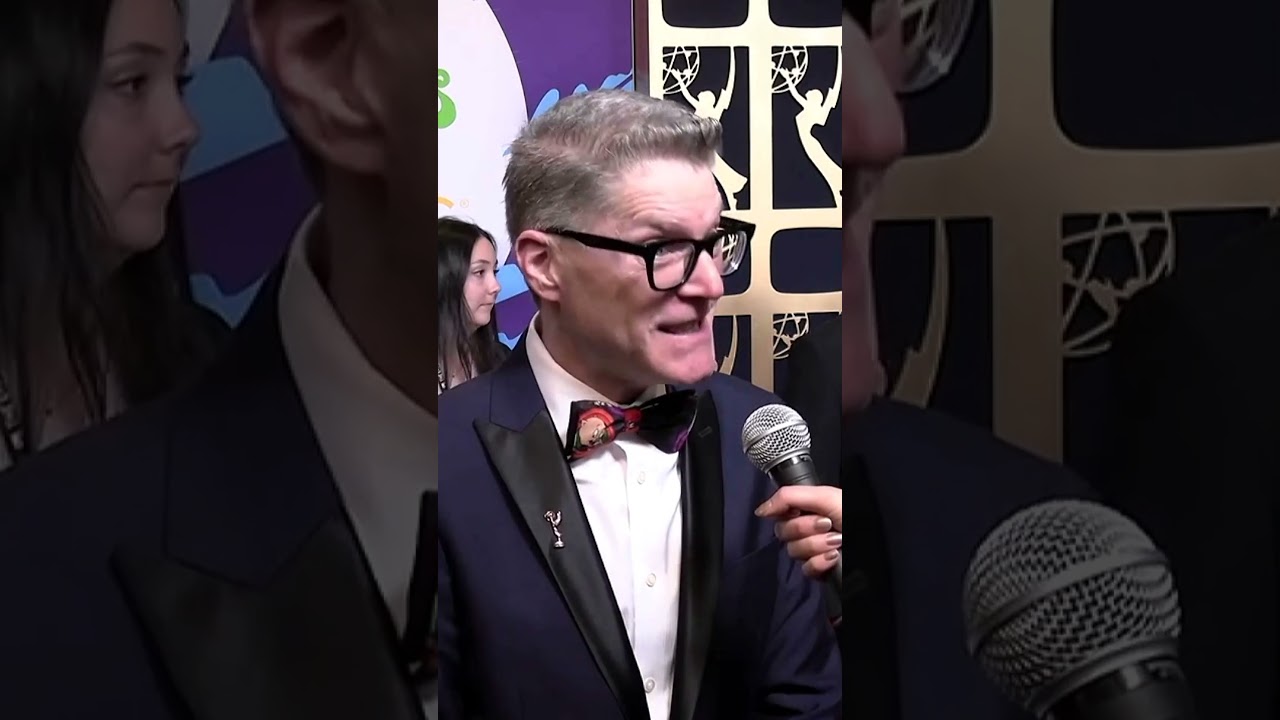 Voice of Porky Pig Bob Bergen Interview at Children's & Family EMMYS Awards