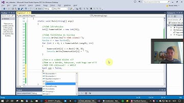 C# 5 perc alatt - Eldöntés tétele