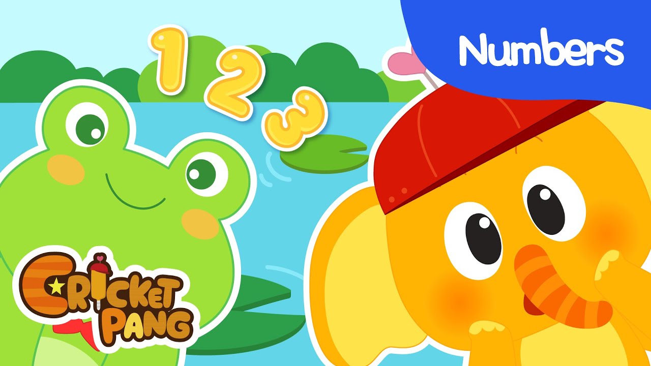 Count 1 to 10 with cricket pang kids learning youtube