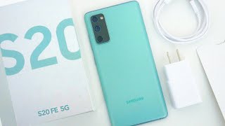 Samsung Galaxy S20 FE (Fan Edition) Unboxing \& First Impressions!