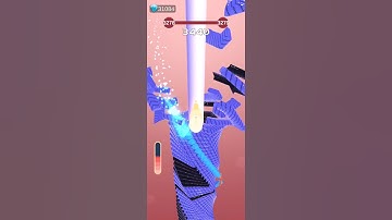 Amazing mode in stackball 3D mobile games #shorts #tiktok  #stackball #viral #trending