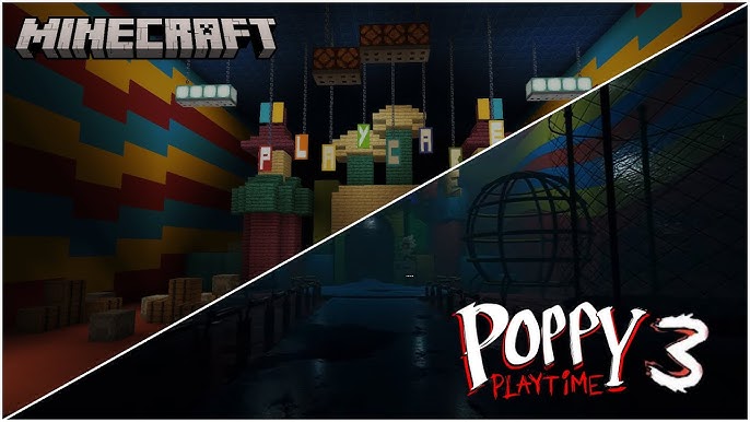 Poppy Playtime Chapter 2:Fly in a web  by Anvarchik24000 Works only on  TLaucher Minecraft Map