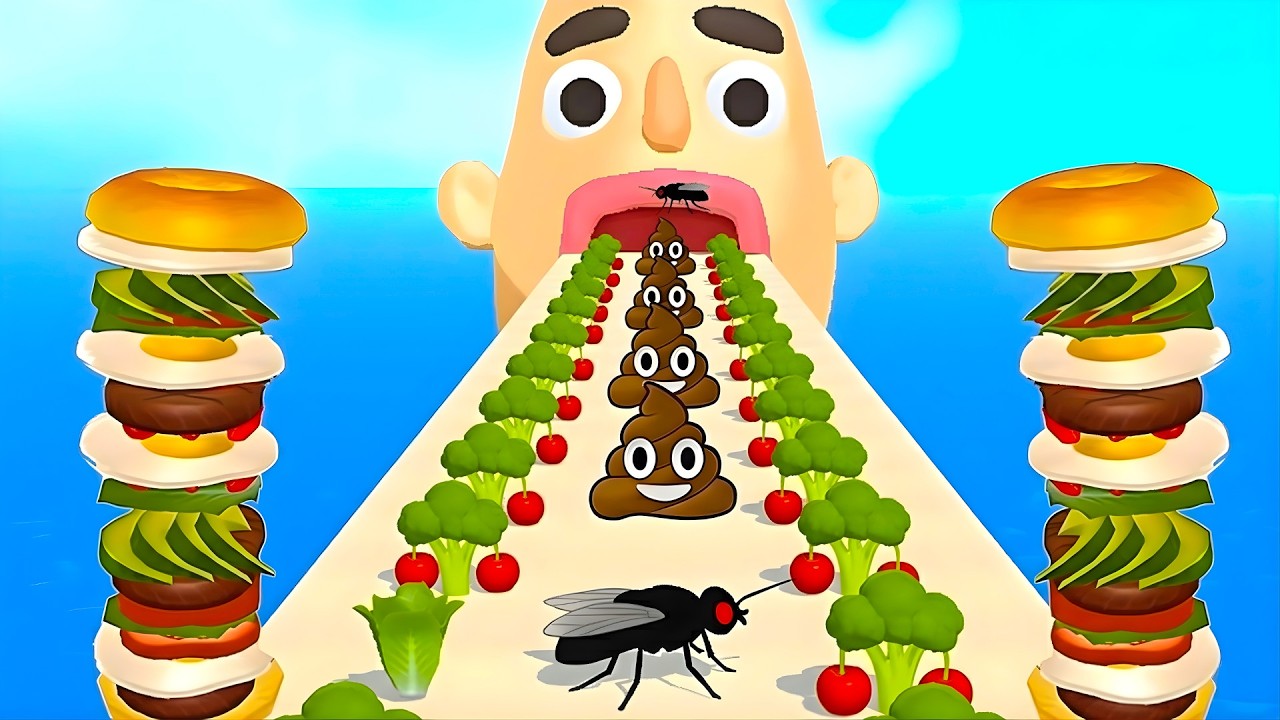 Sandwich Runner - All Levels Walkthrough Android/iOS New Update EP216