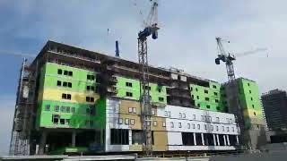 Royal Columbian Hospital redevelopment time lapse summer 2023