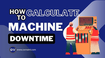 How to Calculate Machine Downtime #machine #downtime #oxmaint #shorts #business #maintenance