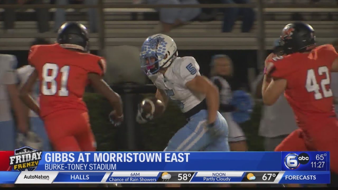 Gibbs tops Morristown East