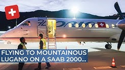 TRIPREPORT | Adria Switzerland (operated by Darwin Airline) | Geneva - Lugano | Saab 2000
