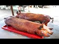 隱世50多年 #柴火炭爐燒豬 皮脆肉香 顧客一早開車來買10斤 擔心售罄 #屏山九記燒臘