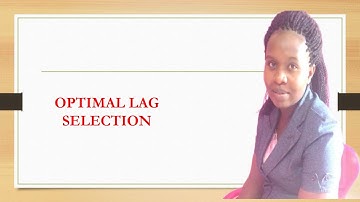 Optimal Lag Selection  for ARDL Model