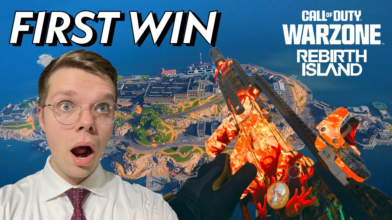 My First Win on the NEW Rebirth Island - YouTube