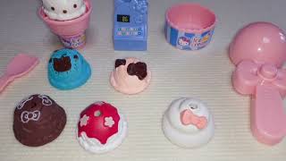 3 Minutes Satisfying Video 📹 with Unboxing Hello Kitty Ice Cream Shop|ASMR