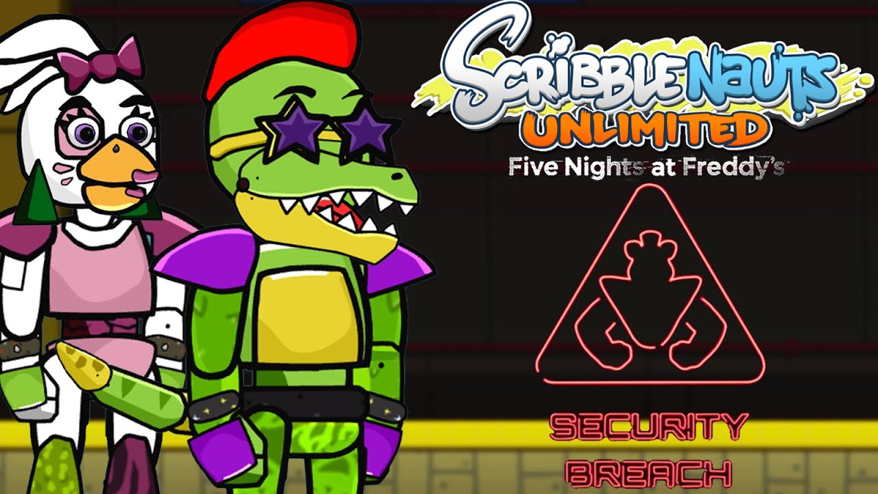 FNAF:SB Intro small details #fnaf #fnafsecuritybreach #fnafsecrets #fn, glamrock chica