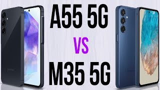 A55 5G vs M35 5G (Comparativo & Preços)