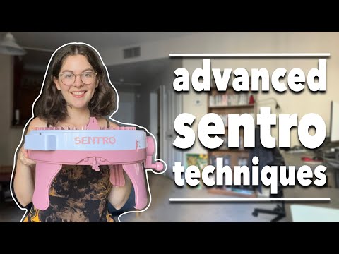 sentro knitting machine: advanced techniques  ribbing, dropped and tucked  stitches, i-cord & more! 