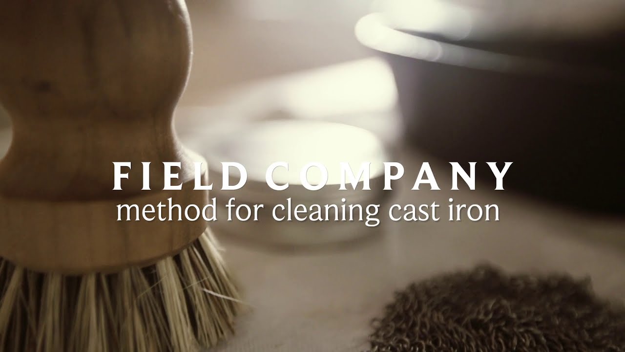 How to Clean Cast Iron Skillets with Salt – Field Company