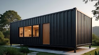 Big Living Shipping Container House - Cozy Off-Grid Life