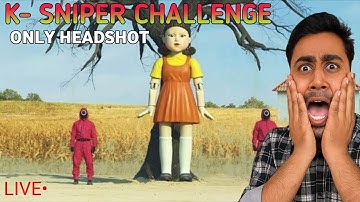 Squid Game K Sniper Challenge 3d Android Gaming #SubwaySurfers #live #shorts #shortsfeed Part 76