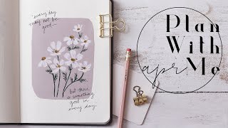 Plan With Me April 2020 Bullet Journal Daisy