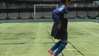 U 6サッカー アジリティトレーニング ラダー編 Youtube