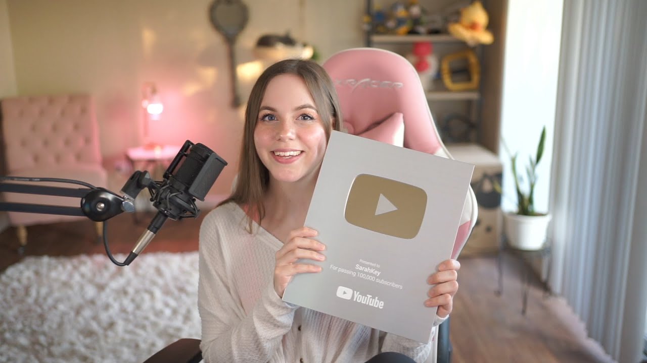 Unboxing my silver play button