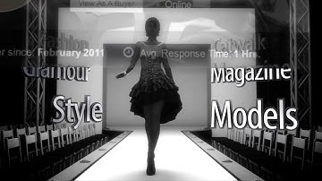 YouTube Intro Maker - Video Intro: Glamour Model