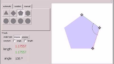 Angle and Length Measurement of a Polygon