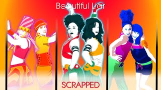 Just Dance 3 Scrapped Fanmade Mashup - Beautiful Liar