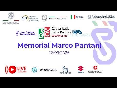 Video DIRETTA | Memorial Marco Pantani 2026