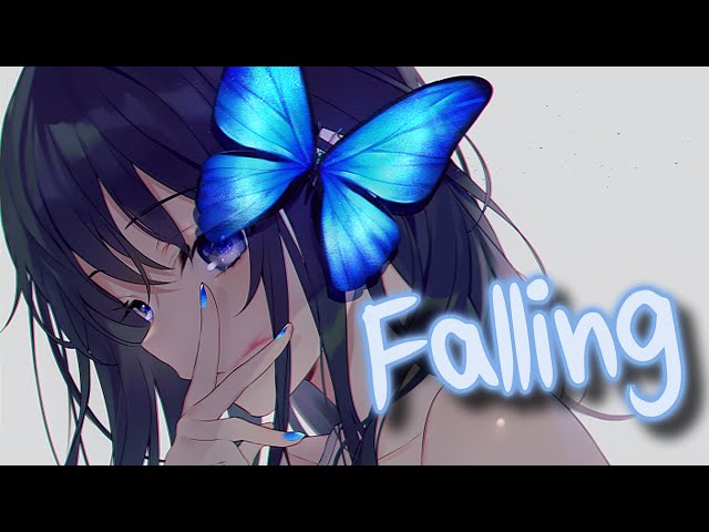 Nightcore - Falling (Lyrics) - Trevor Daniel class=