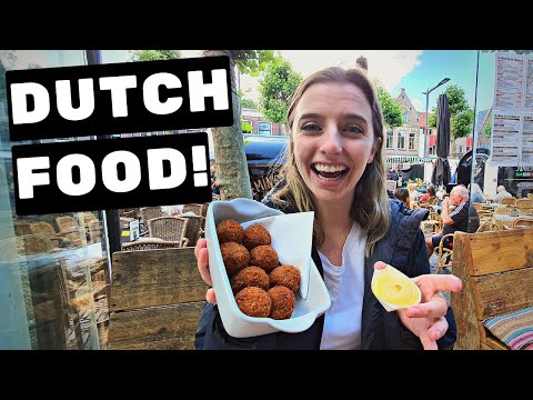 Video: Traditioneel en uniek eten om te proberen in Amsterdam