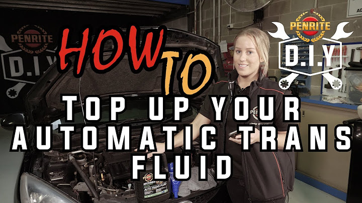 When checking transmission fluid should car be running