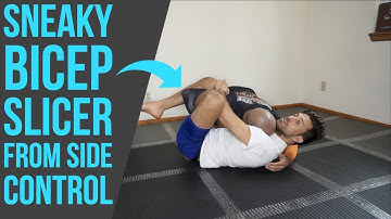 Sneaky Bicep Slicer From Side Control || One Minute On The Mat || No Gi Jiu Jitsu