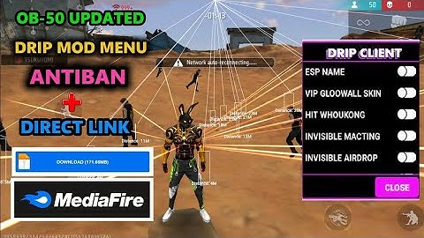 Free Fire OB50 AUTO kill mod menu 🆓 🔥| nieuwe rang seizoen FF hack | BRMOD, HACKER PRO V11, HG CHEAT