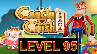 How to clear Candy crush saga level 95 without using Boosters screenshot 3
