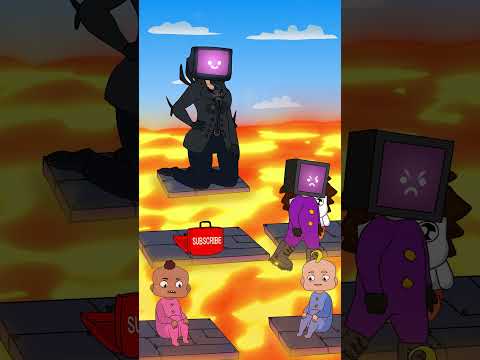 🚽 Skibidi Toilet BABIES FLOOR is LAVA?! 😨 | DuckyOMG
