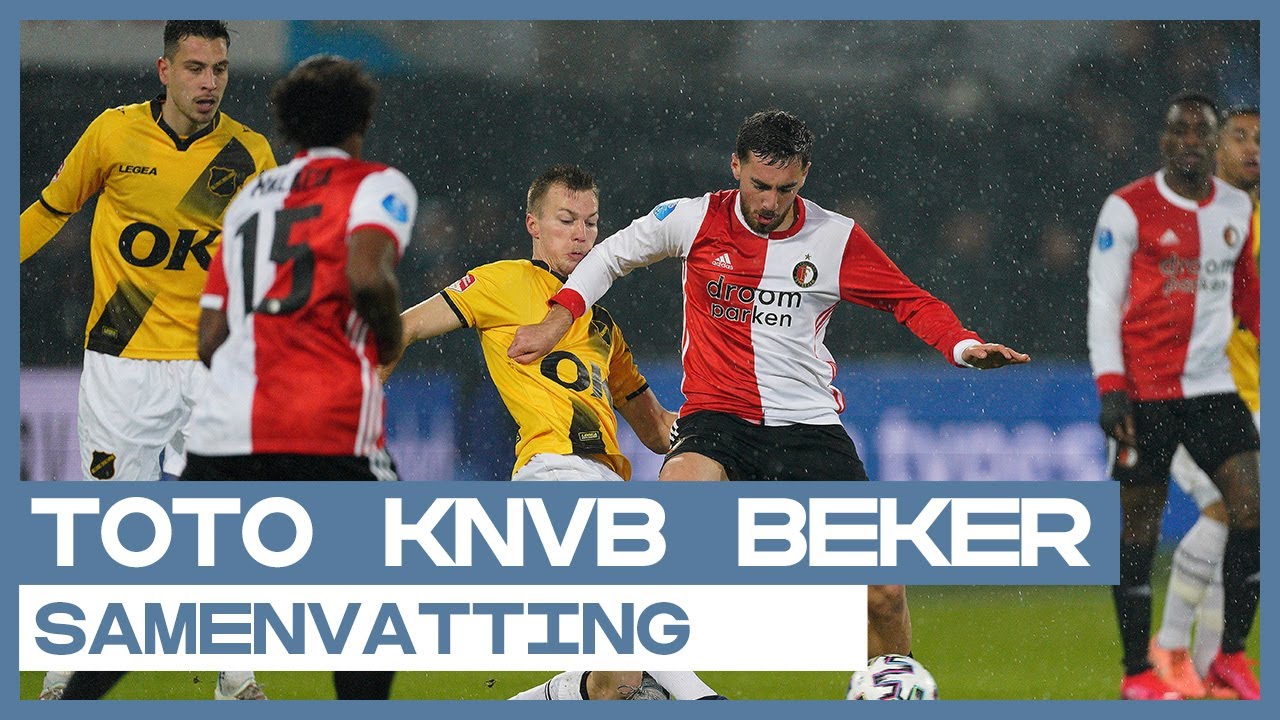 Feyenoord en NAC treffen elkaar in doelpuntrijke halve finale van de TOTO KNVB Beker