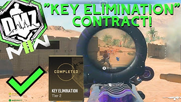 MW2 DMZ COMPLETE AN ELIMINATE HVT CONTRACT! EASY WAY TO "USE A KEY TO UNLOCK A LOCKED SPACE" *NEW*