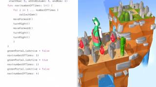 Swift Playground Tutorial : Learn to Code 2 - 28 Making Your Own Portals