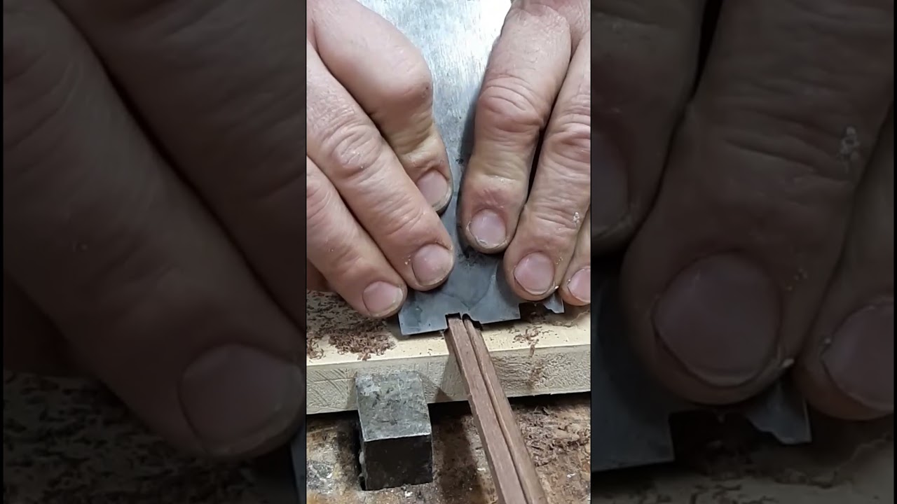 ohne Fräse, Profilleisten mit der Ziehklinge herstellen 