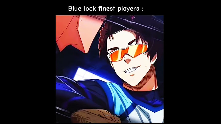 Bluelock finest players part-3 #anime #bluelock #hiori #barou #yukimiya #sendou #kunigami #niko