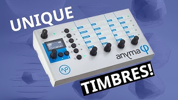 Aodyo Anyma Phi Physical Modeling Synthesizer: Unboxing and Big Sound Demo