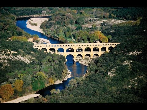 สะพานส่งน้ำโรมัน ปงดูว์การ์ ประเทศฝรั่งเศส