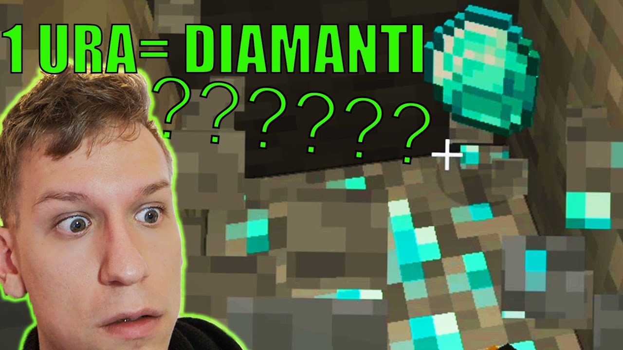 Koliko DIAMANTOV V 1 URI z Železnim Krampom | Minecraft #4